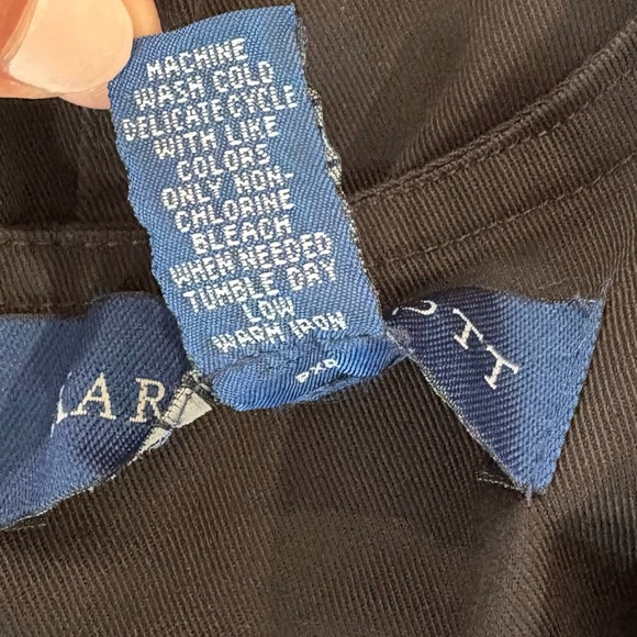 Karen Scott Black Sleeveless Jumper Dress Size M Pockets Classic - Picture 10 of 10